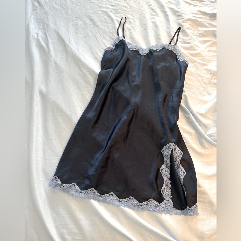 Victoria Secret Mini Silk Slip Dress (NWOT)